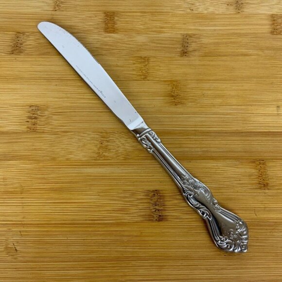 Reed & Barton Duchess Of Marlborough Dinner Knives Set Of 4 Stainless Steel - Picture 4 of 6